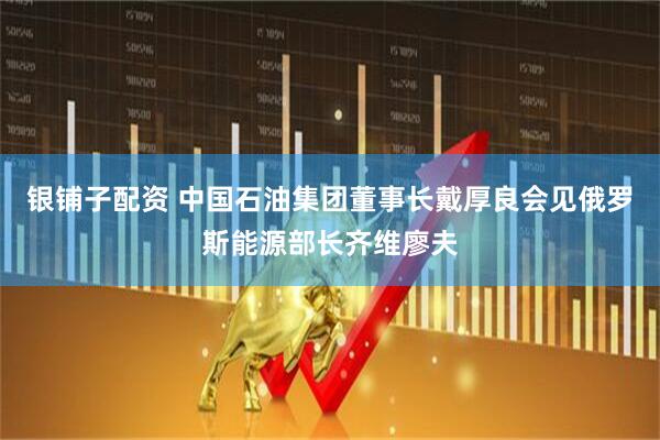 银铺子配资 中国石油集团董事长戴厚良会见俄罗斯能源部长齐维廖夫