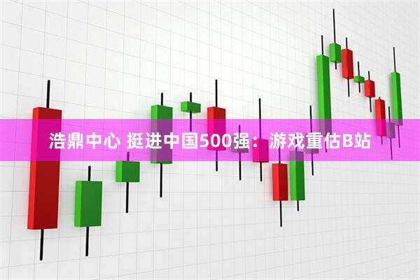 浩鼎中心 挺进中国500强：游戏重估B站