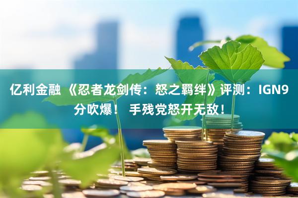 亿利金融 《忍者龙剑传：怒之羁绊》评测：IGN9分吹爆！ 手残党怒开无敌！