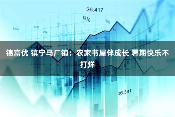 锦富优 镇宁马厂镇：农家书屋伴成长 暑期快乐不打烊